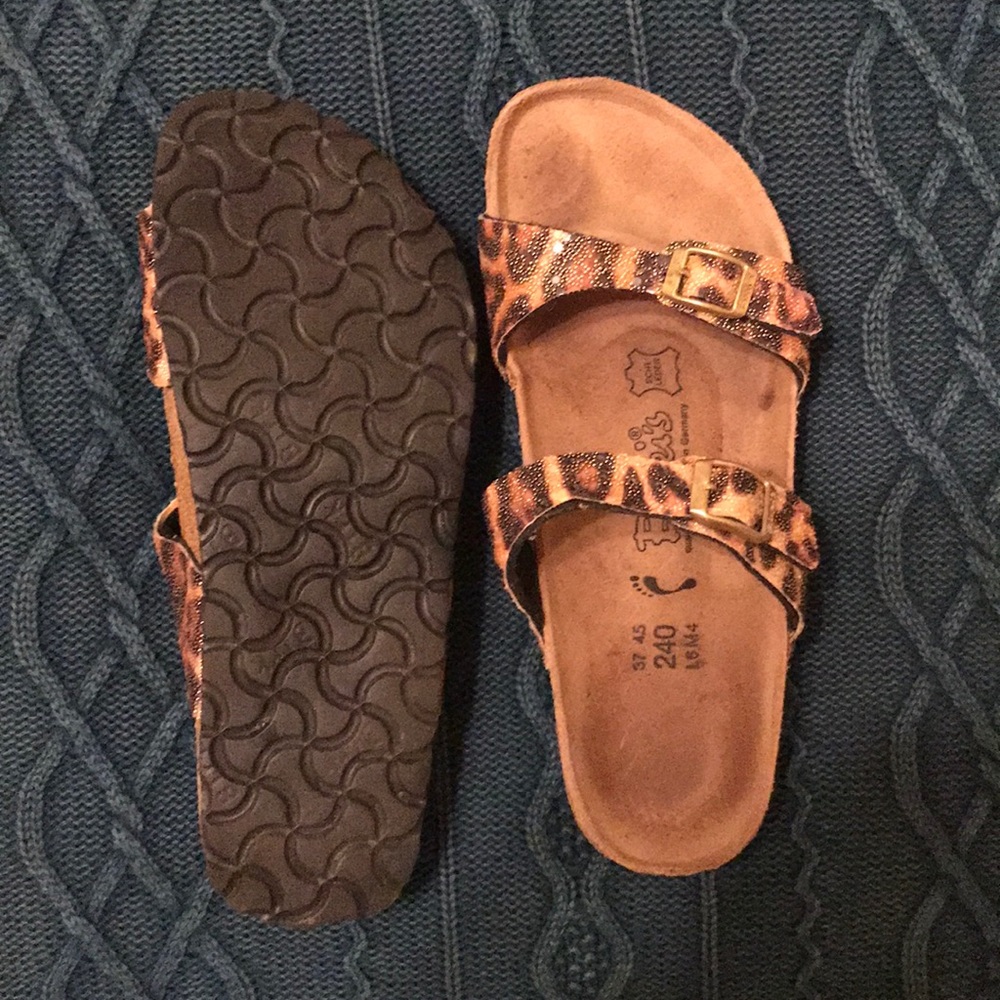 Skinny two strap Birkenstocks